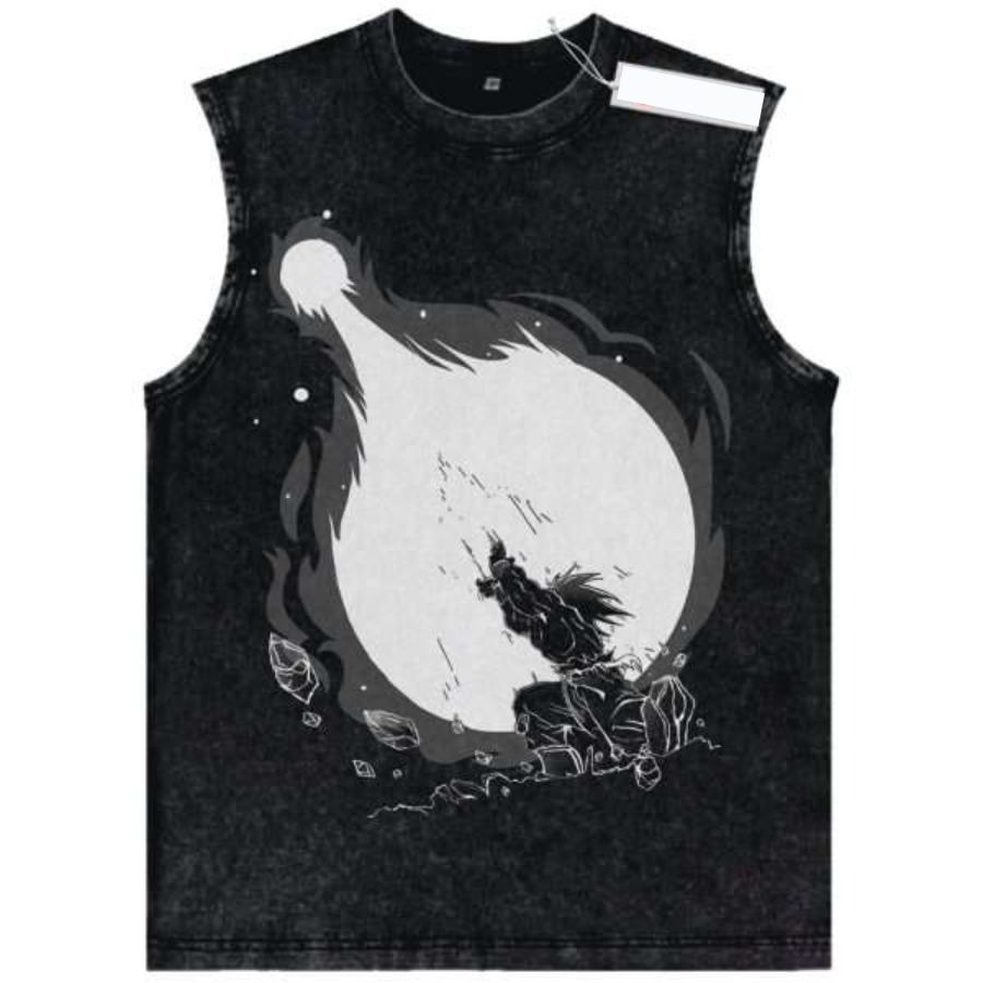 Street Fashion Anime - New Retro Washed Dragon Ball Z