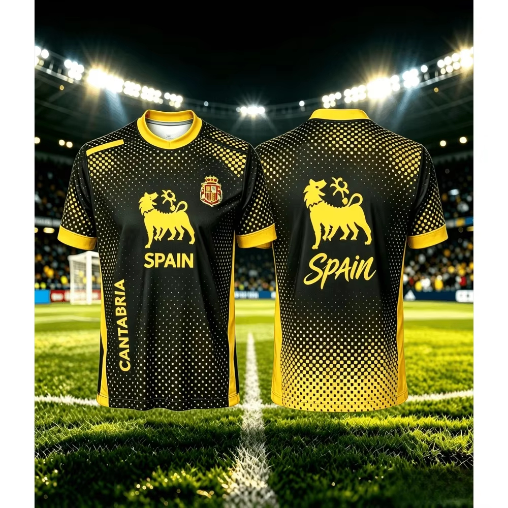 Street Fashion In Spain - 2026 Spain Santander Men's Football T-shirt