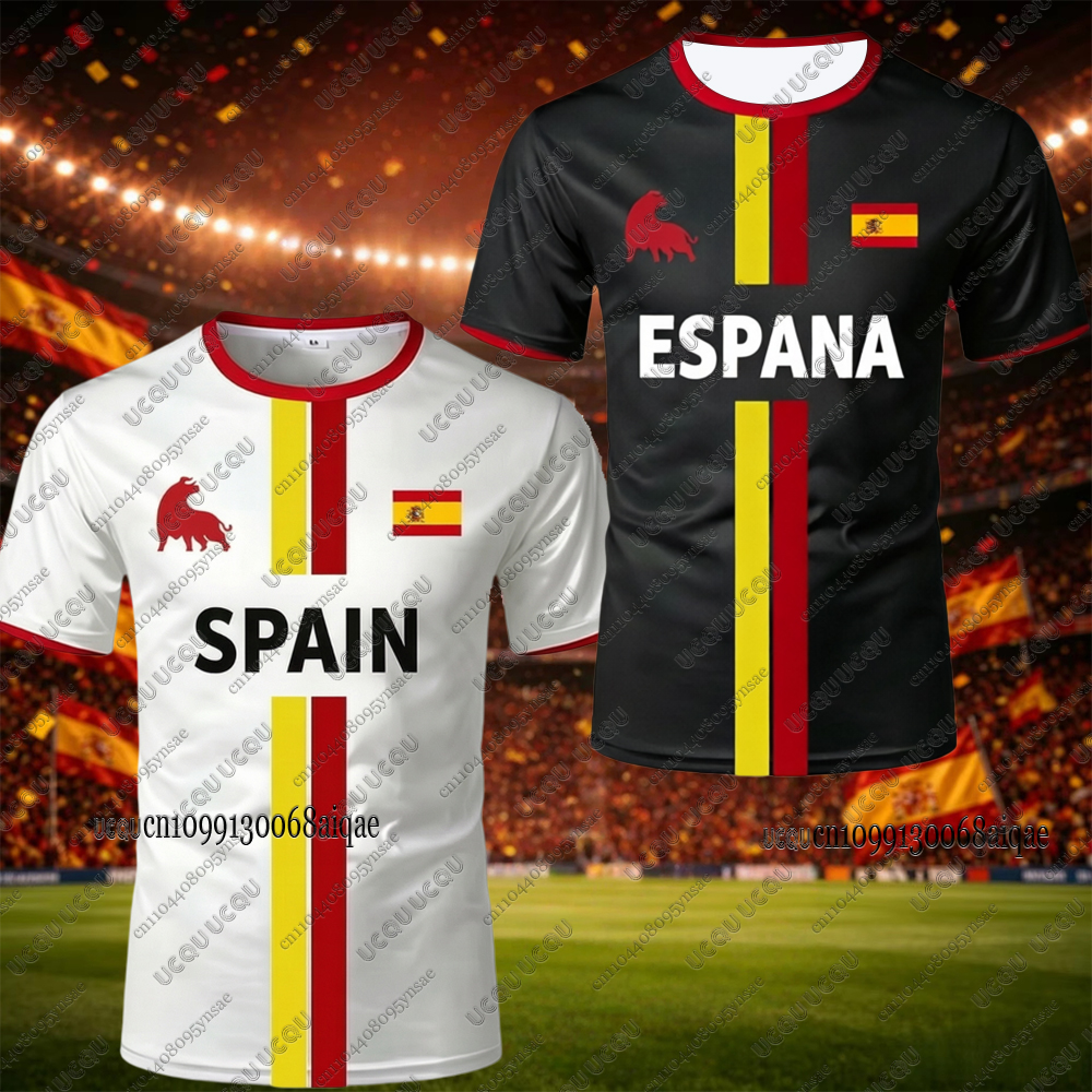 Street Fashion In Spain - Summer New Spain Football Jersey Kid's