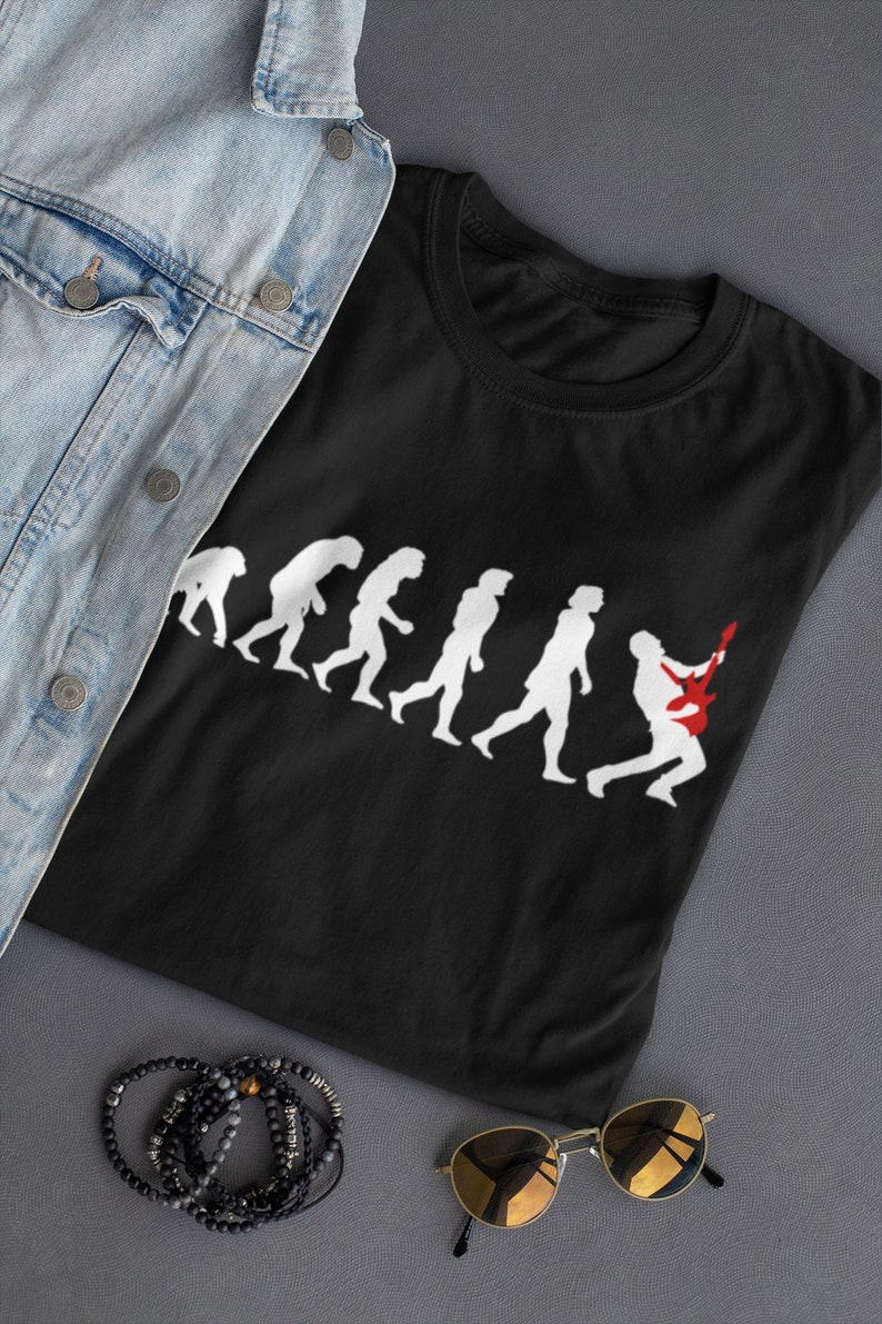 Evolution of Guitar Darwin Roc - Street Fashion Evolution 评论和价格