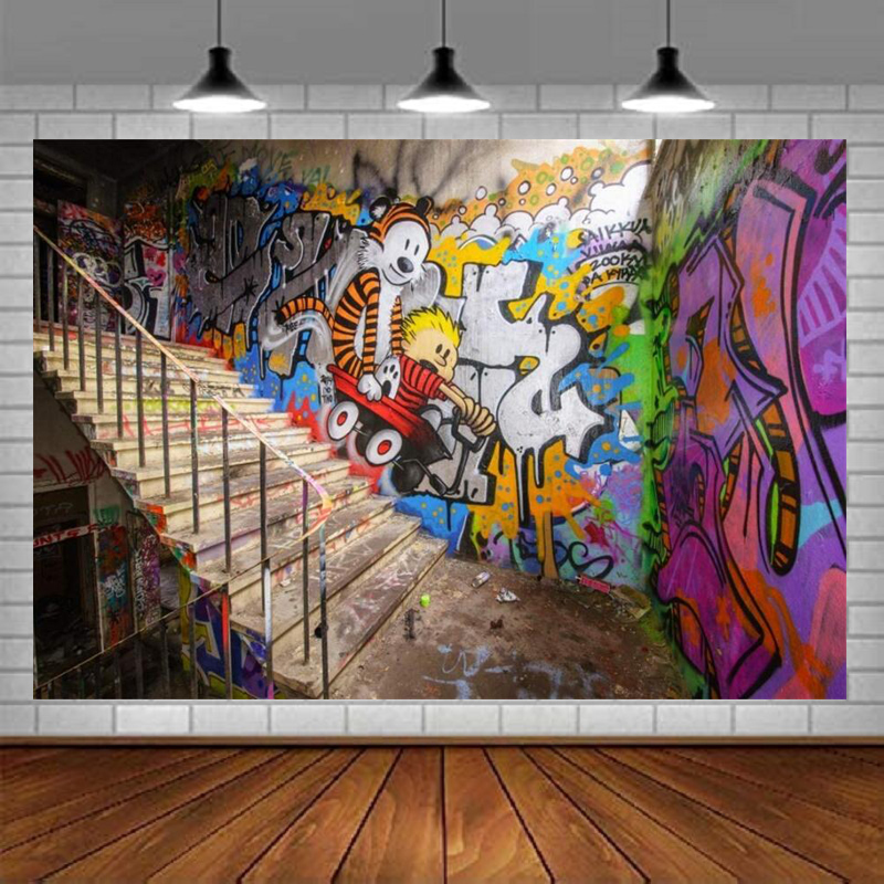 Urban Street Graffiti Wall Pho - Urban Street Fashion Photography 评论和价格