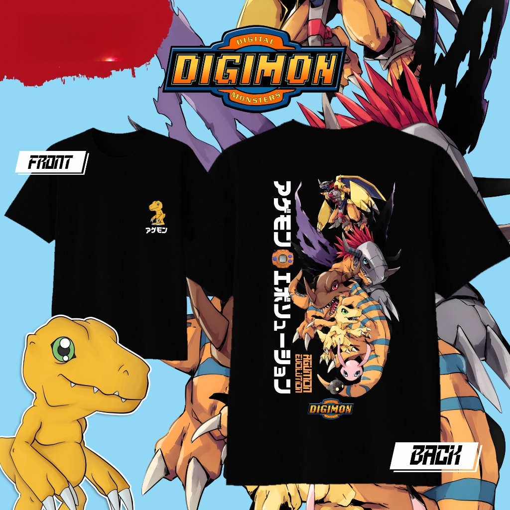 Anime Digimon Agumon Evolution - Street Fashion Evolution 评论和价格