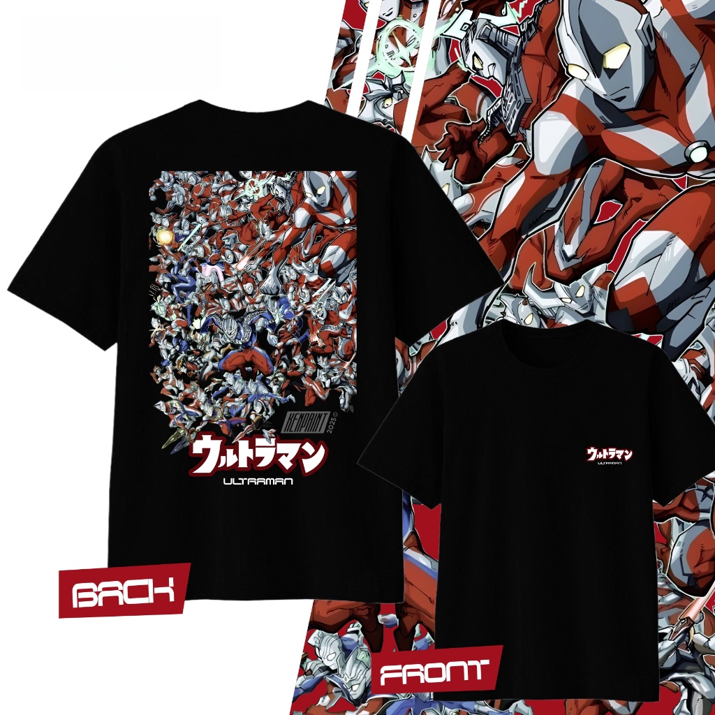 Anime Ultraman Printed Cotton  - Street Fashion Anime 评论和价格