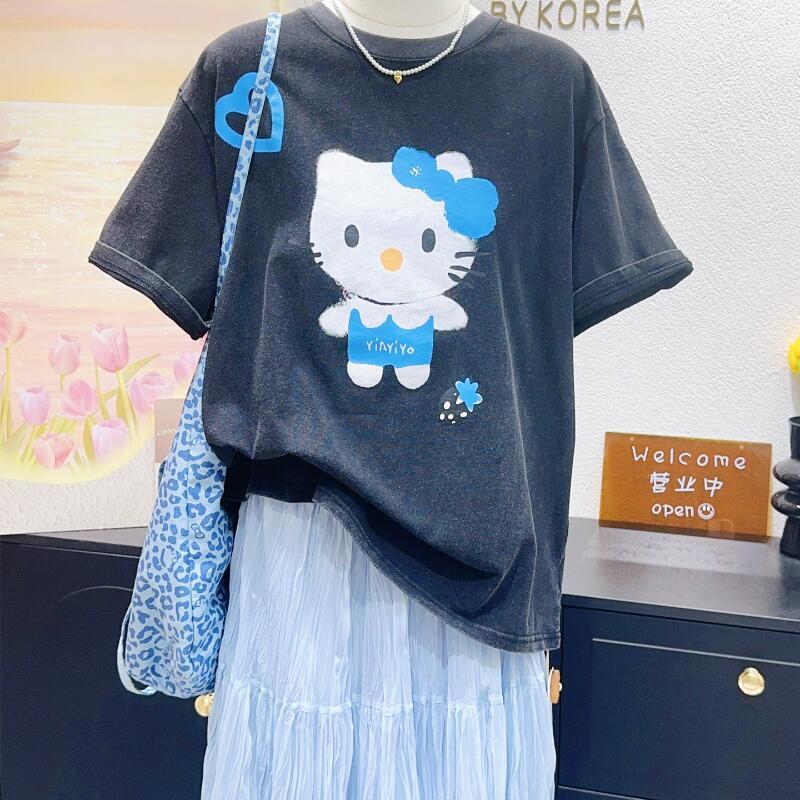 Hello Kitty High-Quality New S - Street Summer Fashion 评论和价格