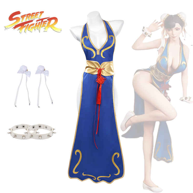 New Street Fighter Chunli cosp - Street Fashion Anime 评论和价格