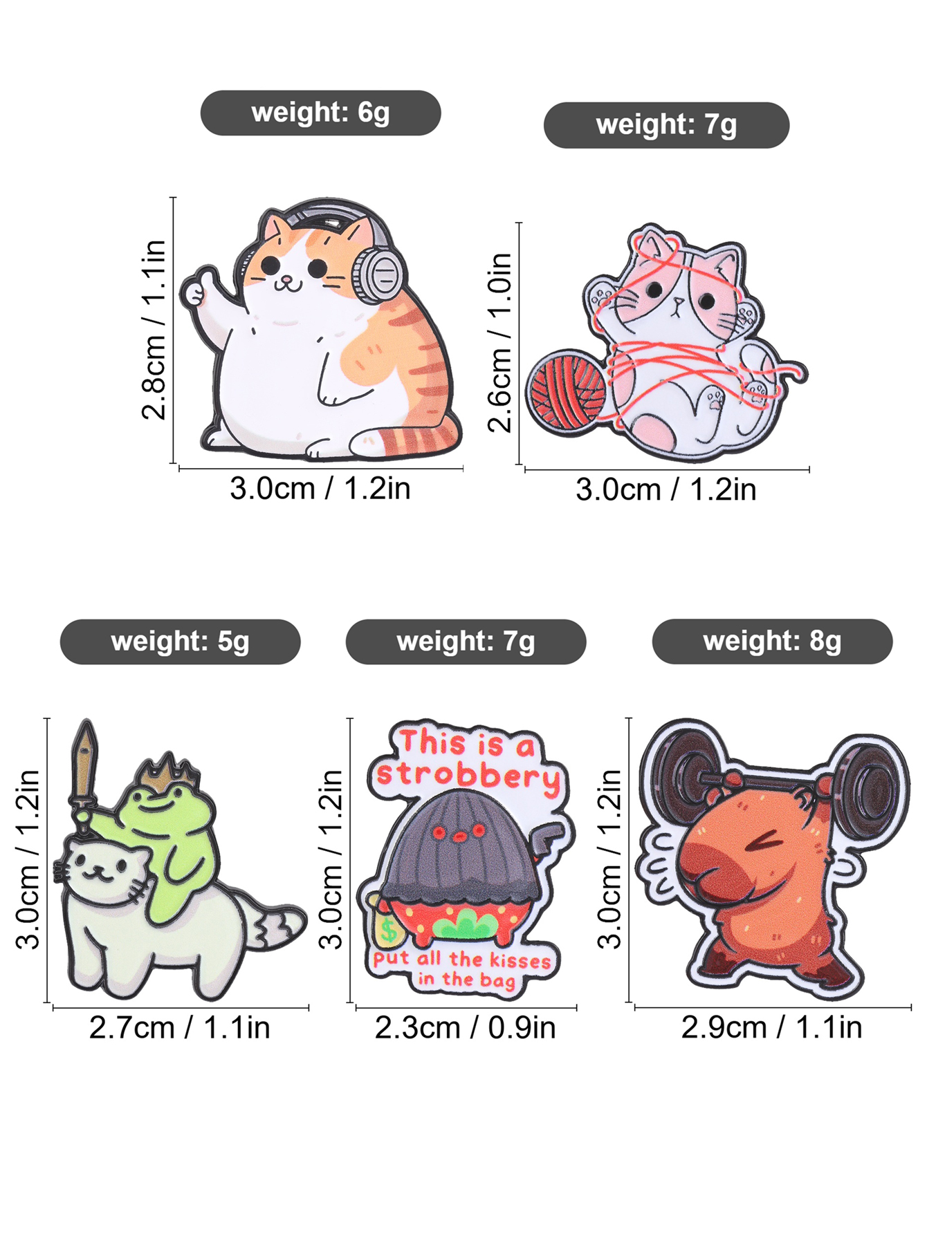 Orange and White Plush Cat Ena - Street Fashion Theme 评论和价格