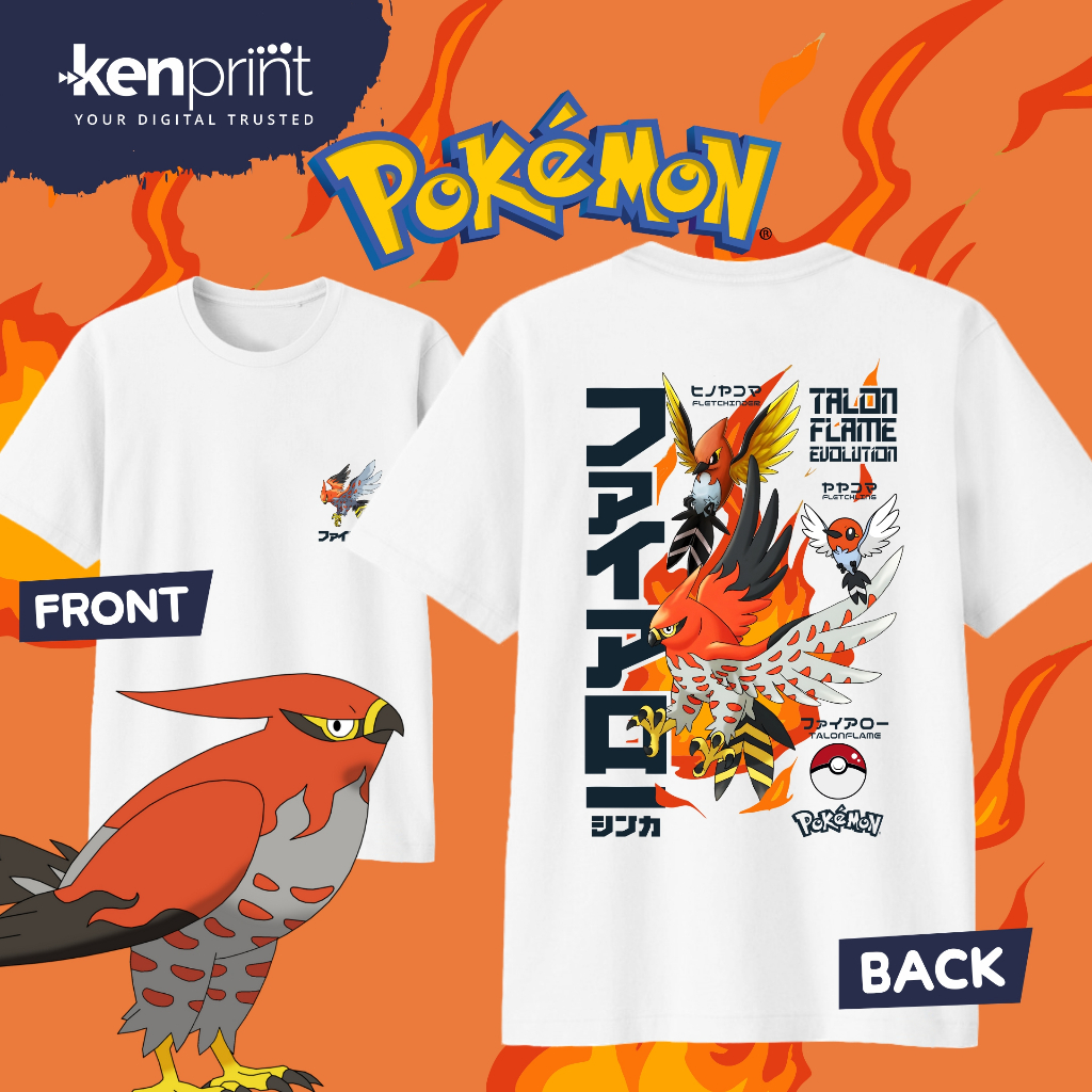 Anime Pokémon Fletchling Evolu - Street Fashion Evolution 评论和价格