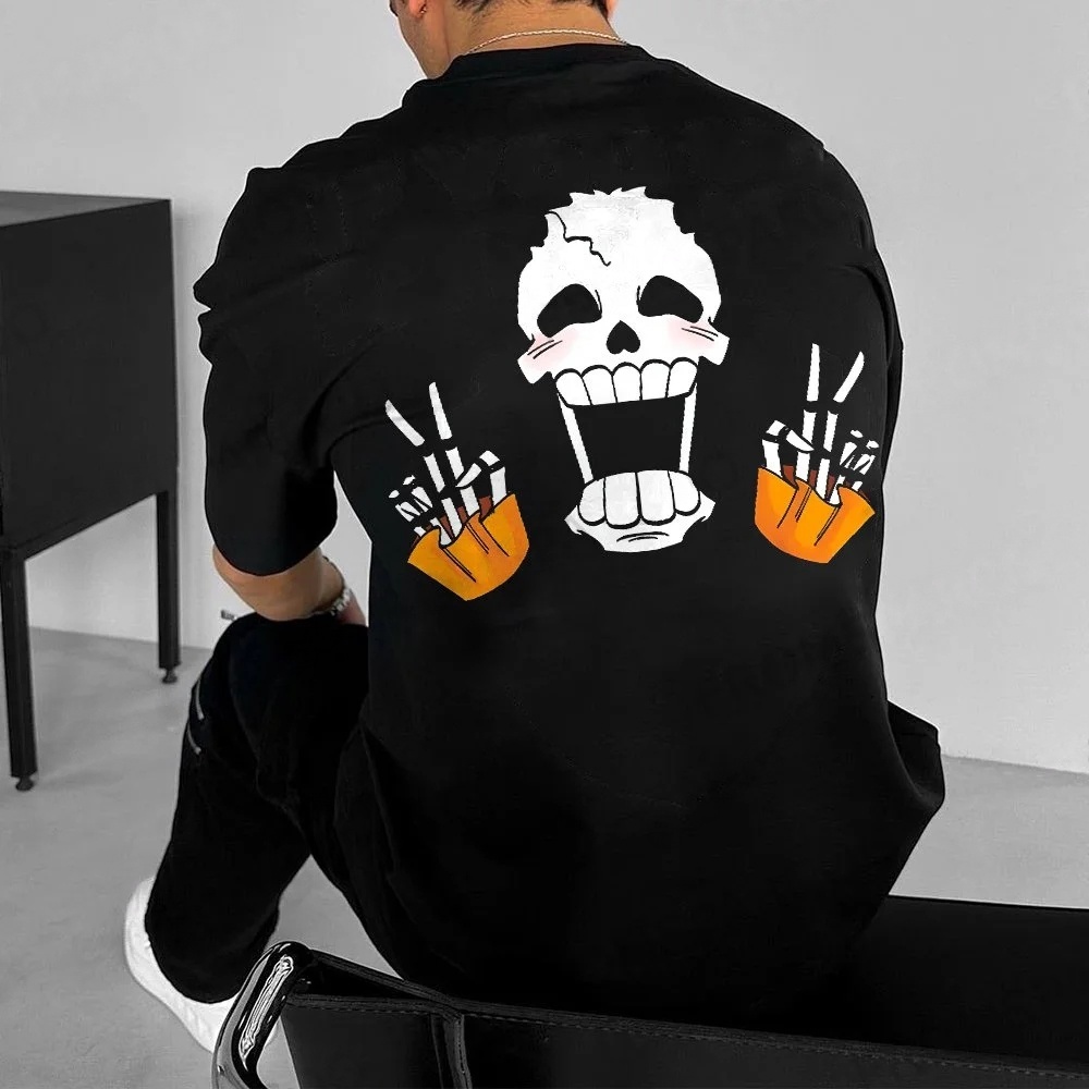 One Piece Summer Men's T-shirt - Street Fashion Anime 评论和价格