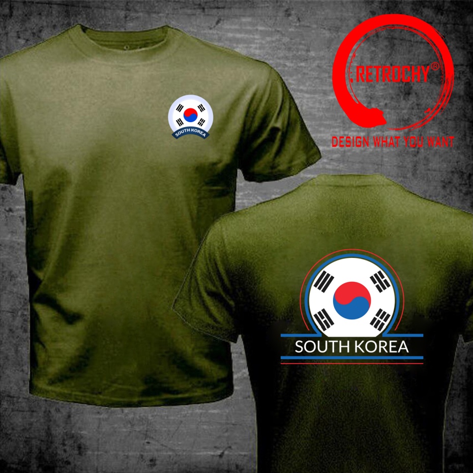 Funny Design South Korea Flag  - Street Fashion Logo Design 评论和价格