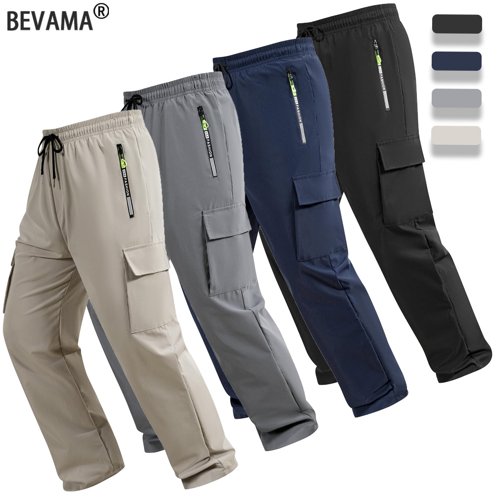 Spring Autumn Men's Cargo Pant - Street Fashion Art 评论和价格