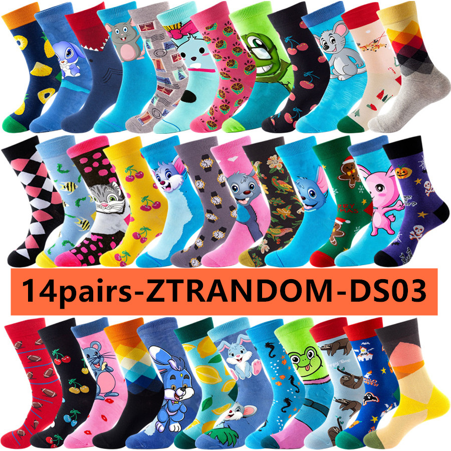 14pairs Anime Casual Crew Sock - Street Fashion Anime 评论和价格