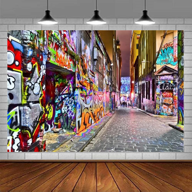 Urban Graffiti Photography Bac - Urban Street Fashion Photography 评论和价格