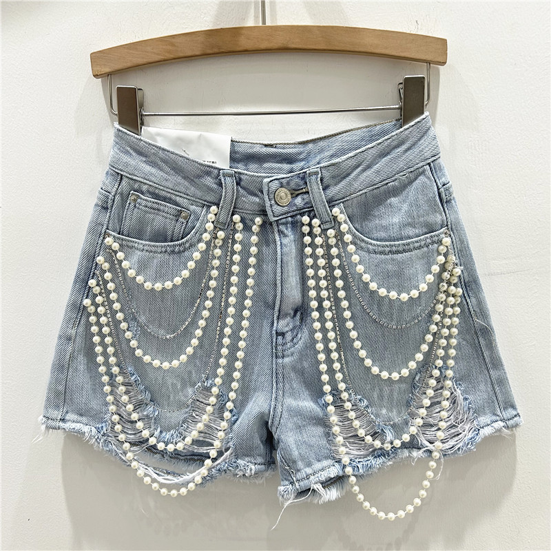Ripped Holes Distressed Jean D - Distressed Jean Rip 评论和价格