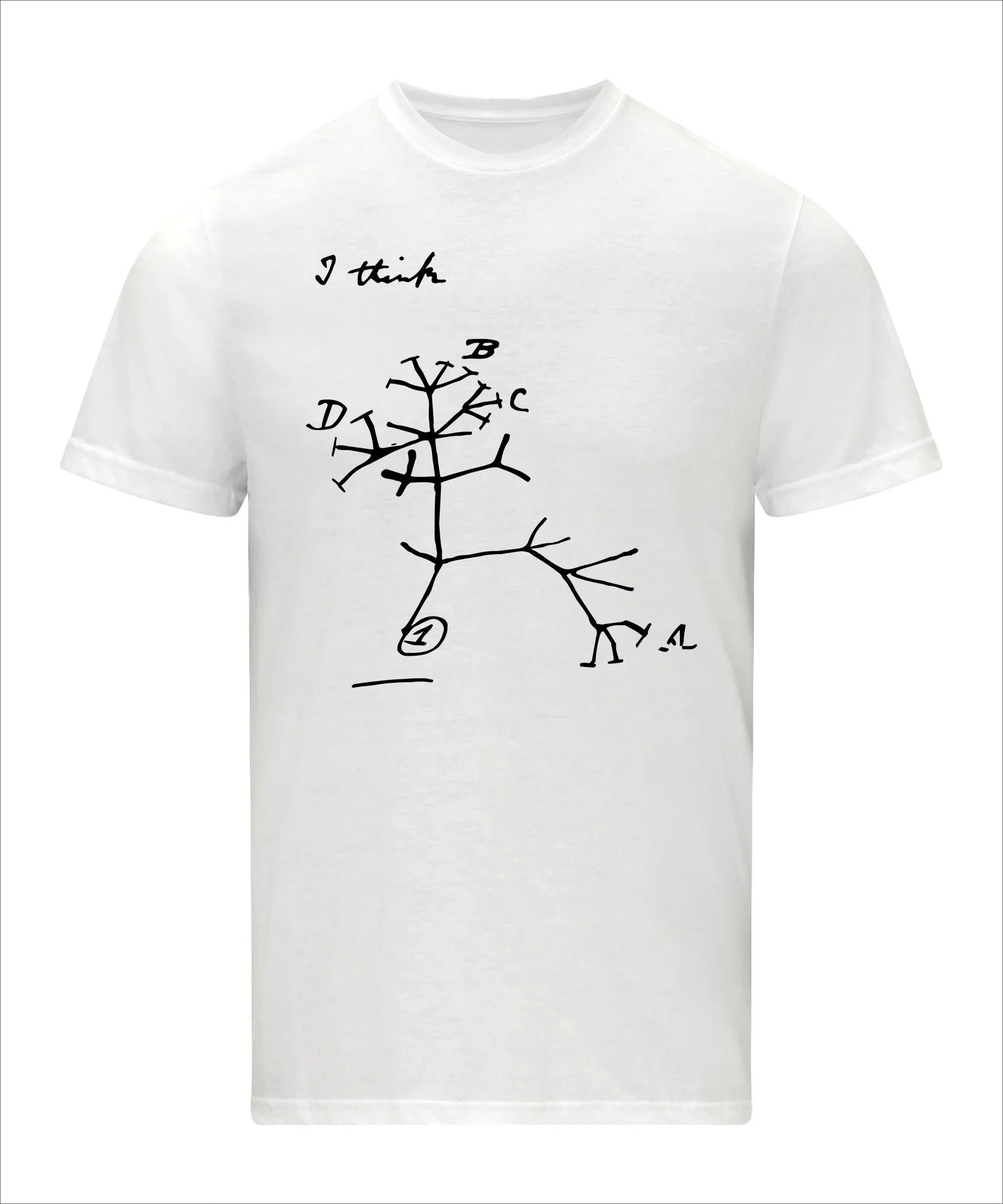 Darwin Tree of Life T Shirt Wh - Street Fashion Evolution 评论和价格