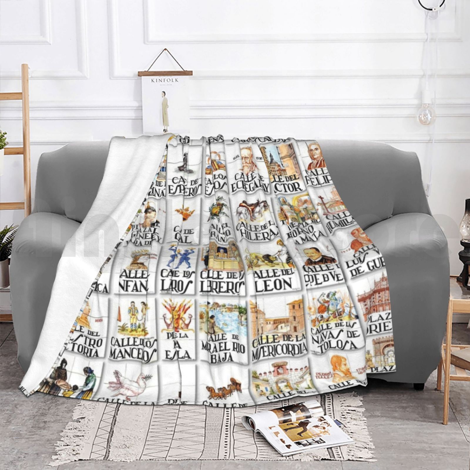 Street Signs Blanket Fashion C - Street Fashion In Spain 评论和价格