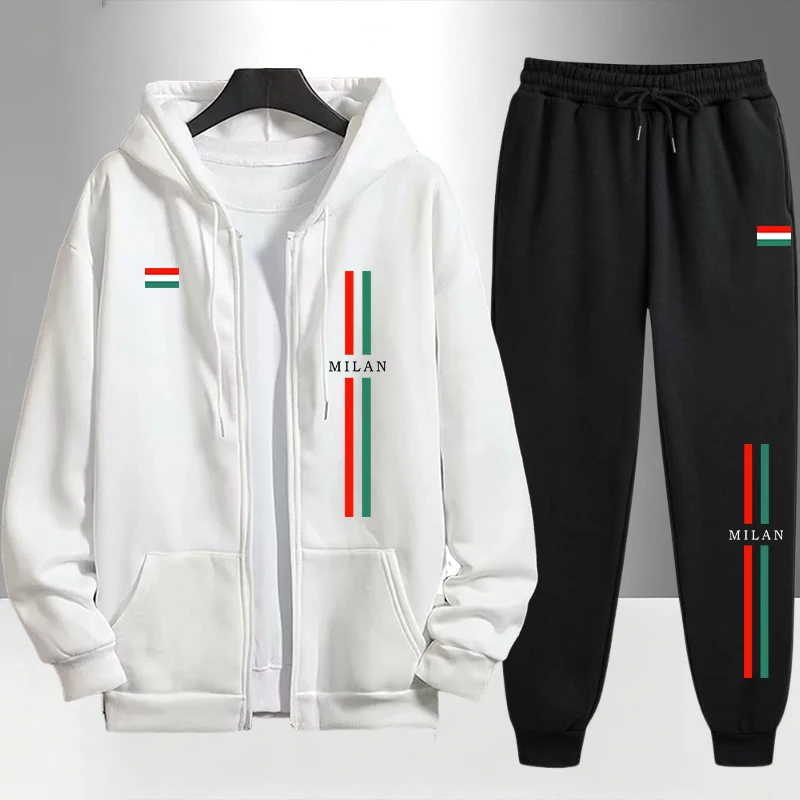 2026 Italy Printed Men's Set Z - Street Fashion Art 评论和价格