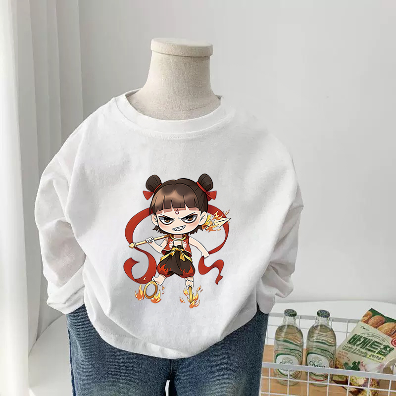 Fashion Anime Print Long Sleev - Street Fashion Anime 评论和价格