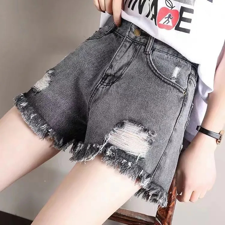 Women Light Wash High Waist De - Distressed Jean Rip 评论和价格